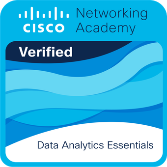 Cisco Data Analytics Essentials verified badge