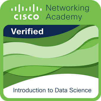Cisco Introduction to Data Science verified badge
